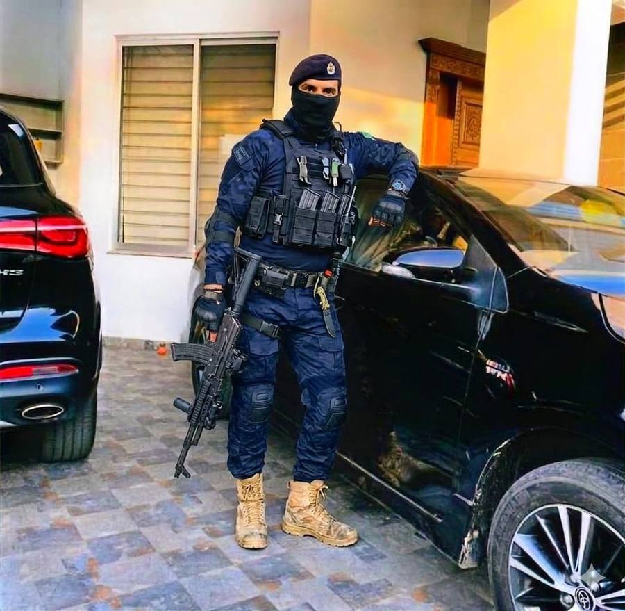 Guard by vehicle